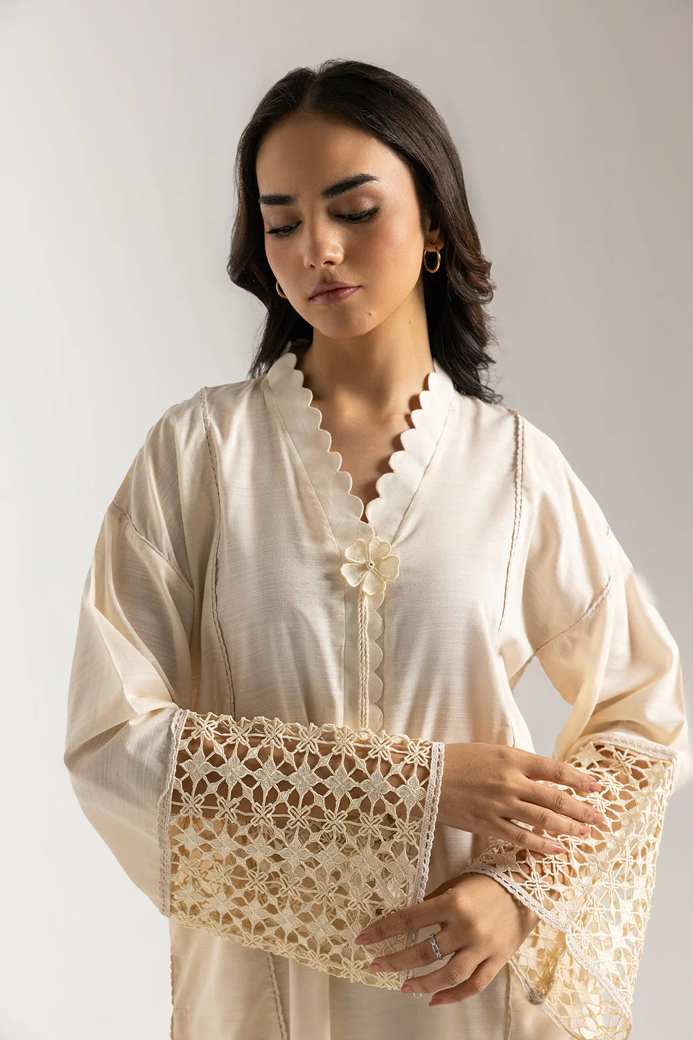 ETHNC EMBROIDERED SUIT